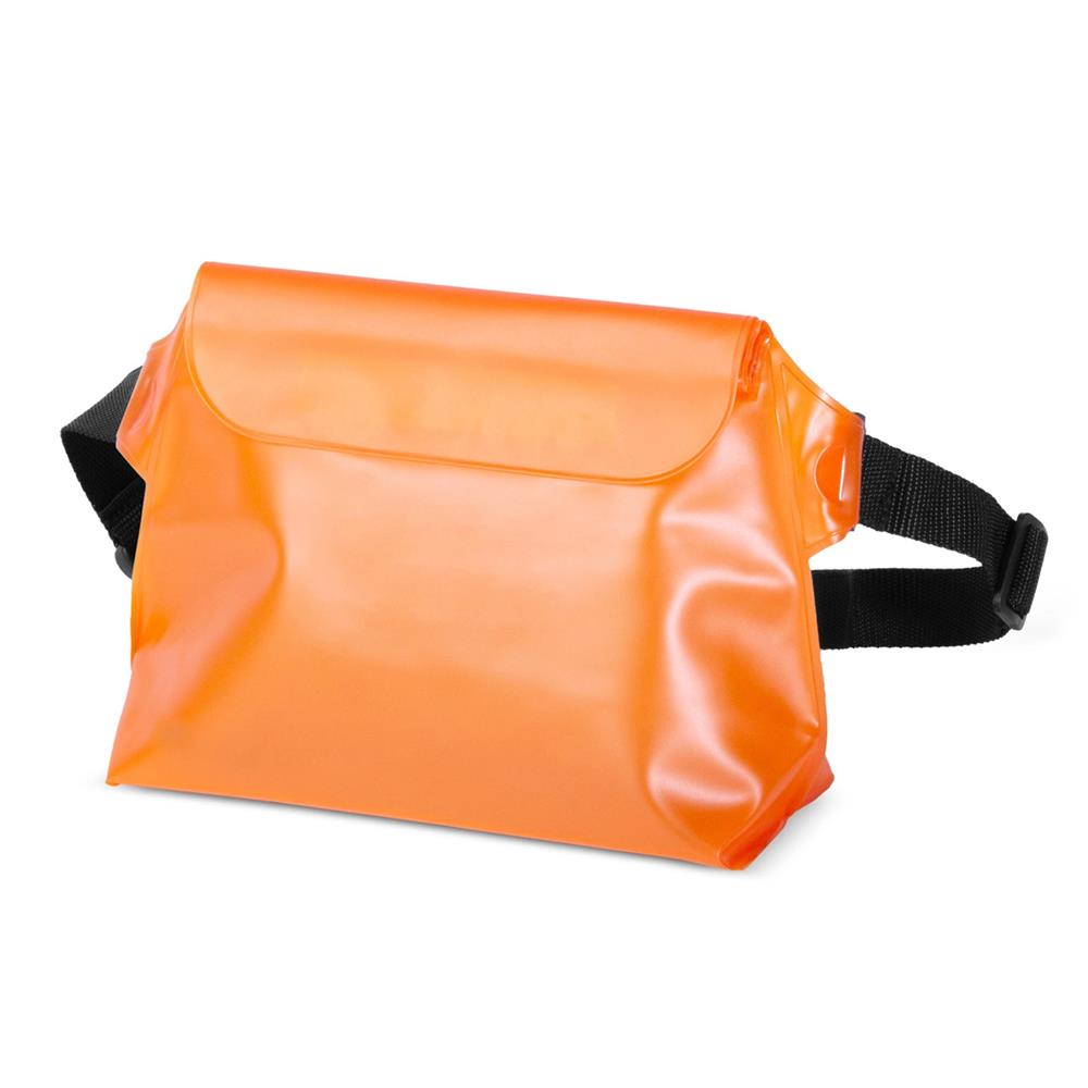 Wasserdichte PVC-Tasche / Hüfttasche in Orange