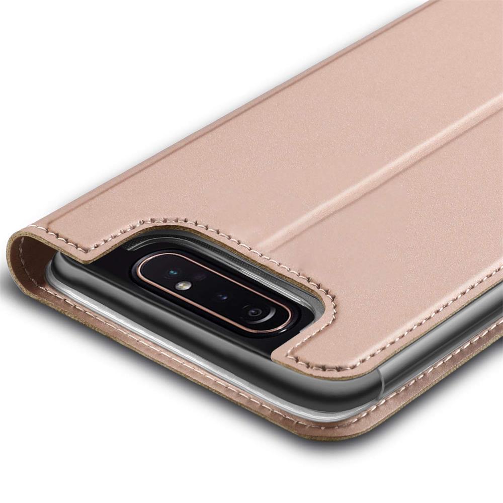 Electroplated Flip für Samsung Galaxy A80 in Rosegold