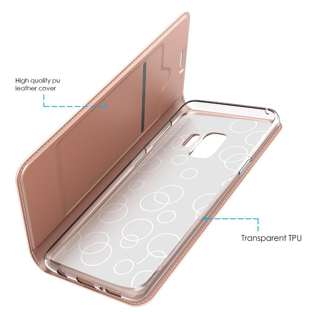 Electroplated Flip für Samsung Galaxy S9 Plus in Rosegold