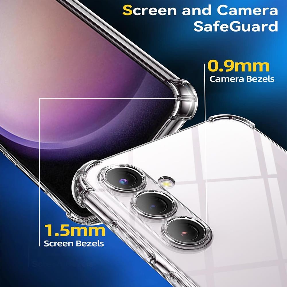 Rugged TPU für Samsung Galaxy S23 FE in Transparent
