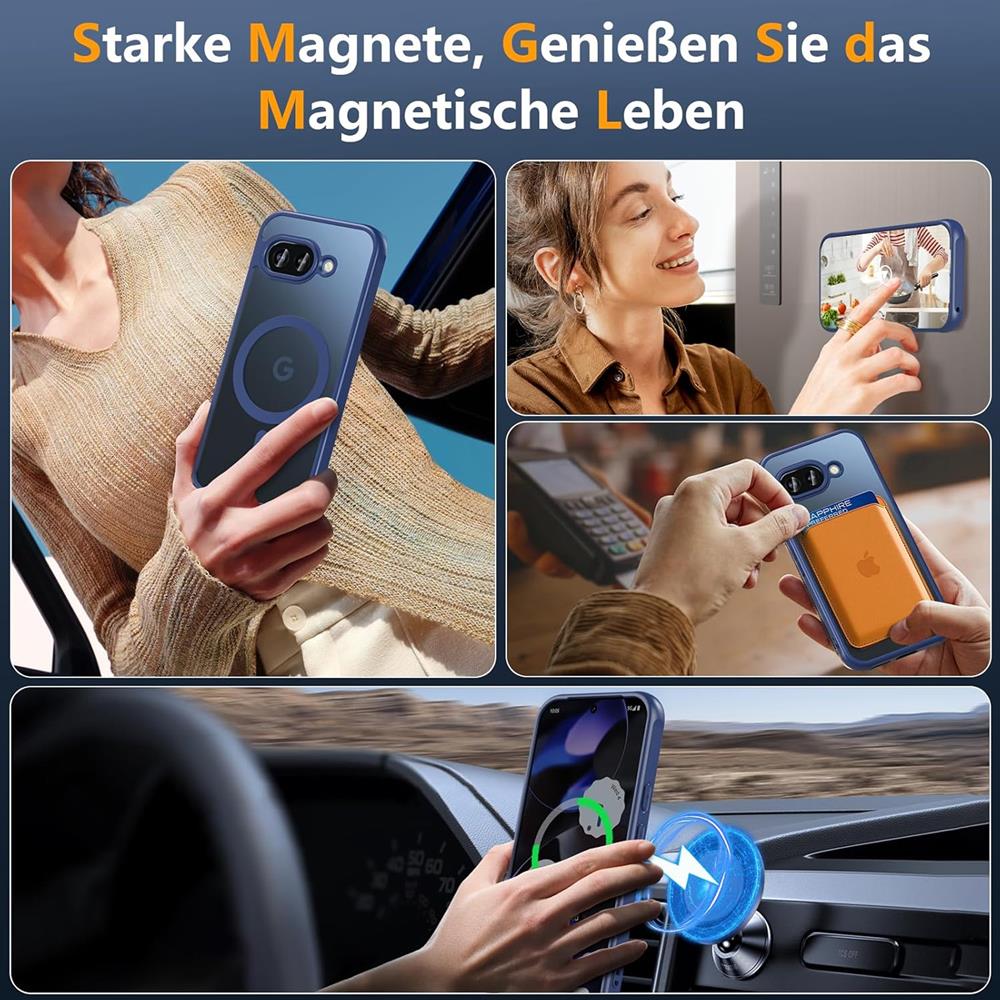 Zoya TPU für Google Pixel 9a in Blau