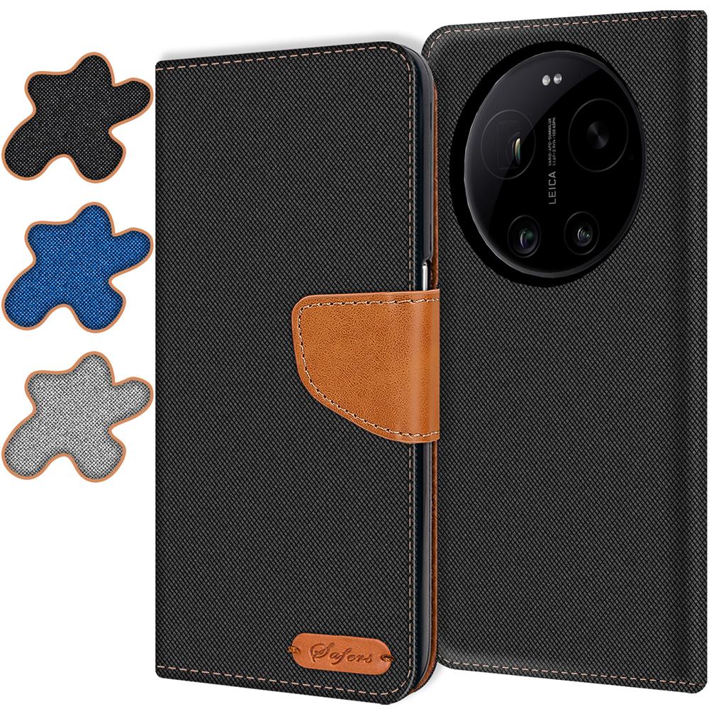 Textil Wallet für Xiaomi 17 Ultra