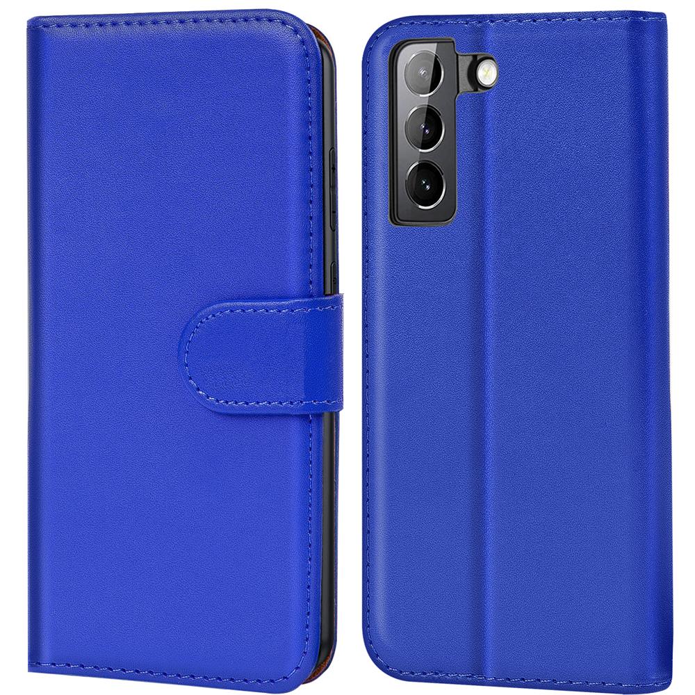 Basic Wallet für Samsung Galaxy S21 FE in Blau