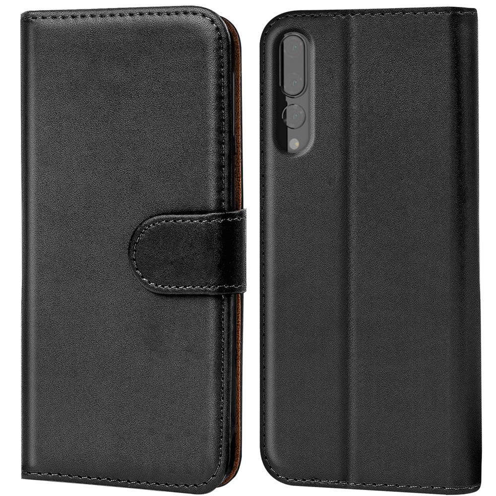 Basic Wallet für Huawei P20 Pro in Schwarz
