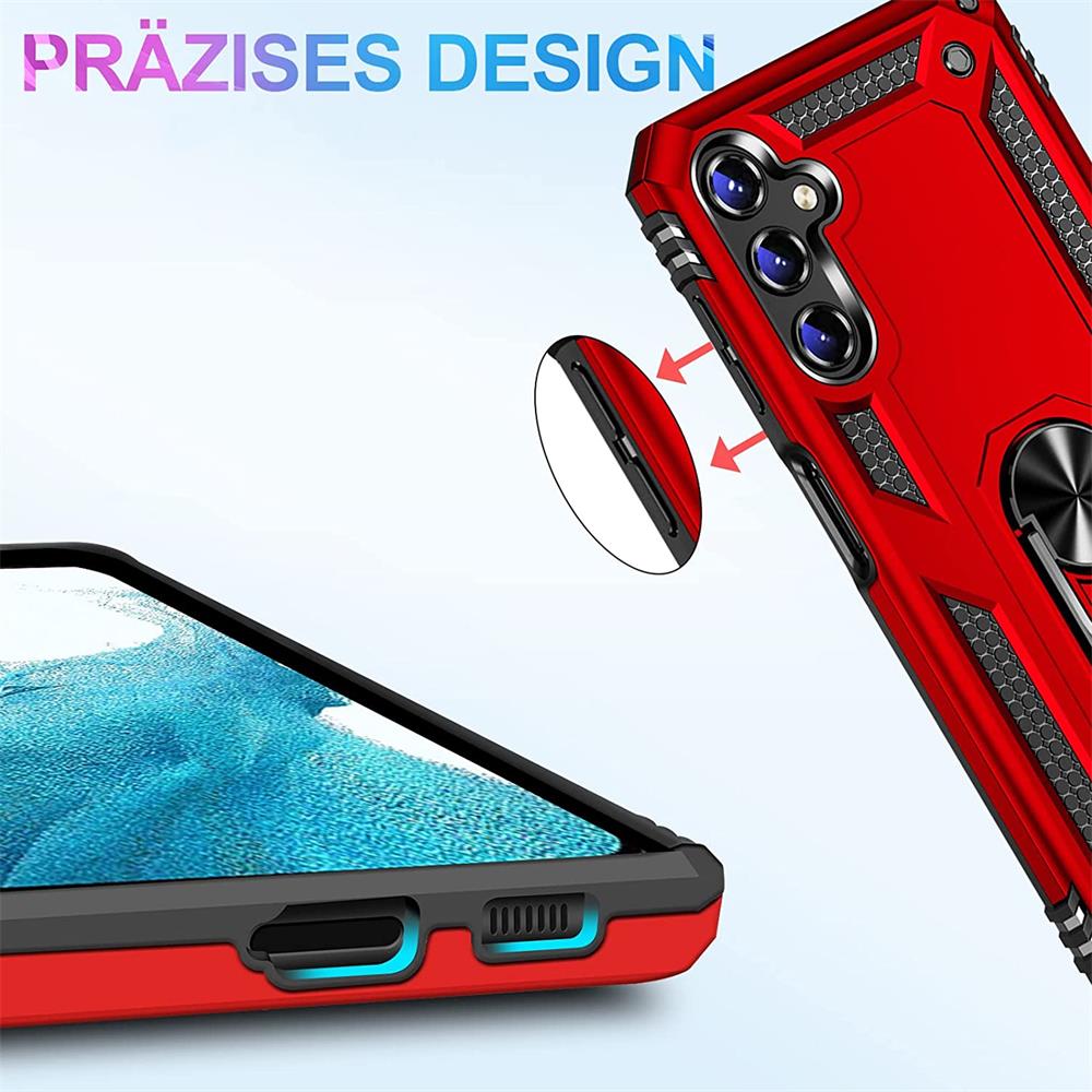 Army Case für Samsung Galaxy A54 5G in Rot