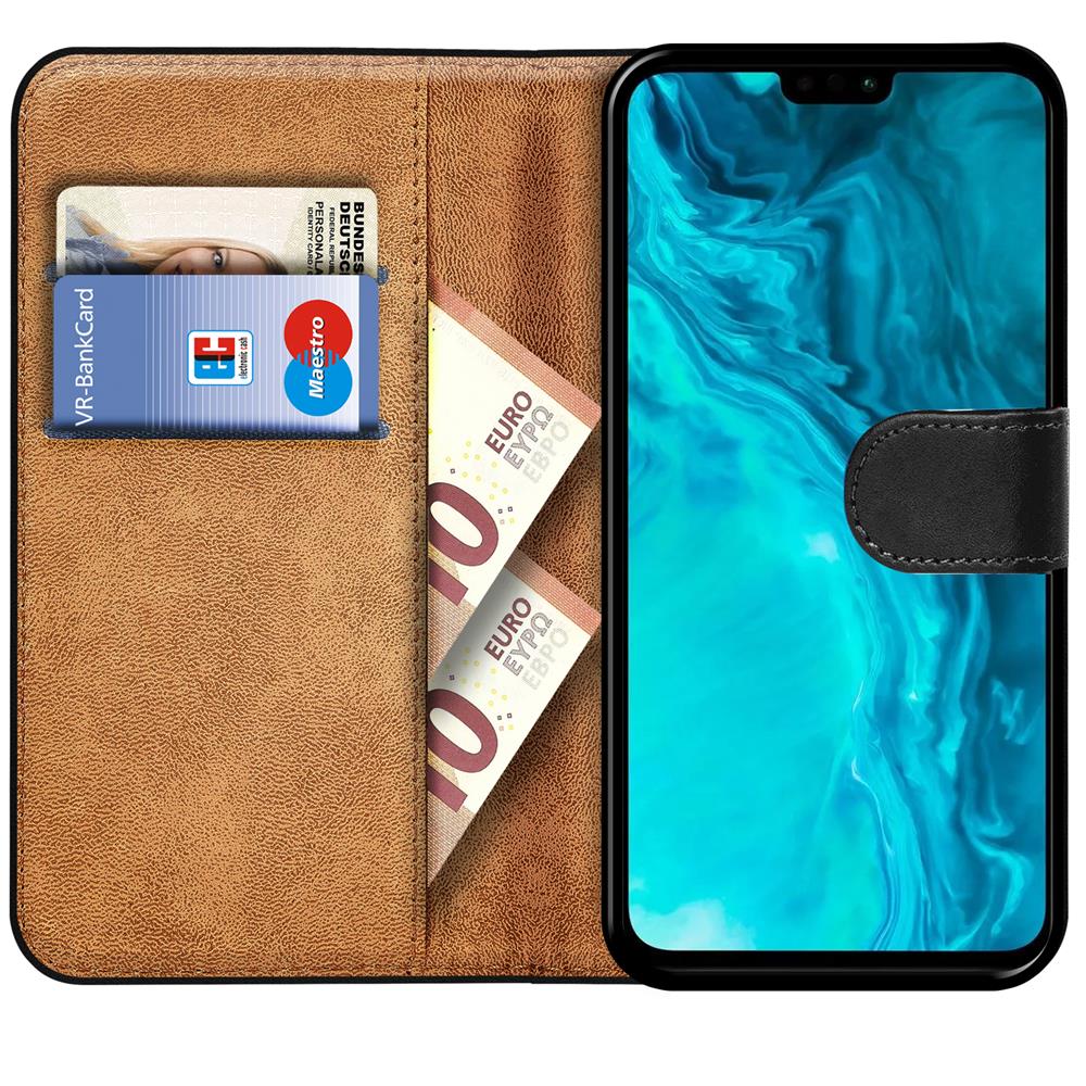 Basic Wallet für Honor 9X Lite in Schwarz