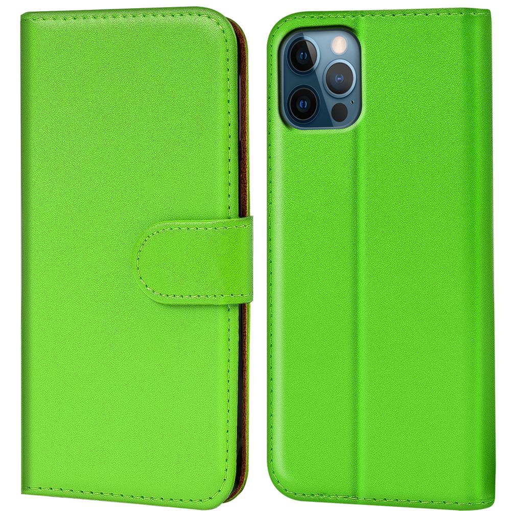 Basic Wallet für Apple iPhone 12 Pro Max in Grün