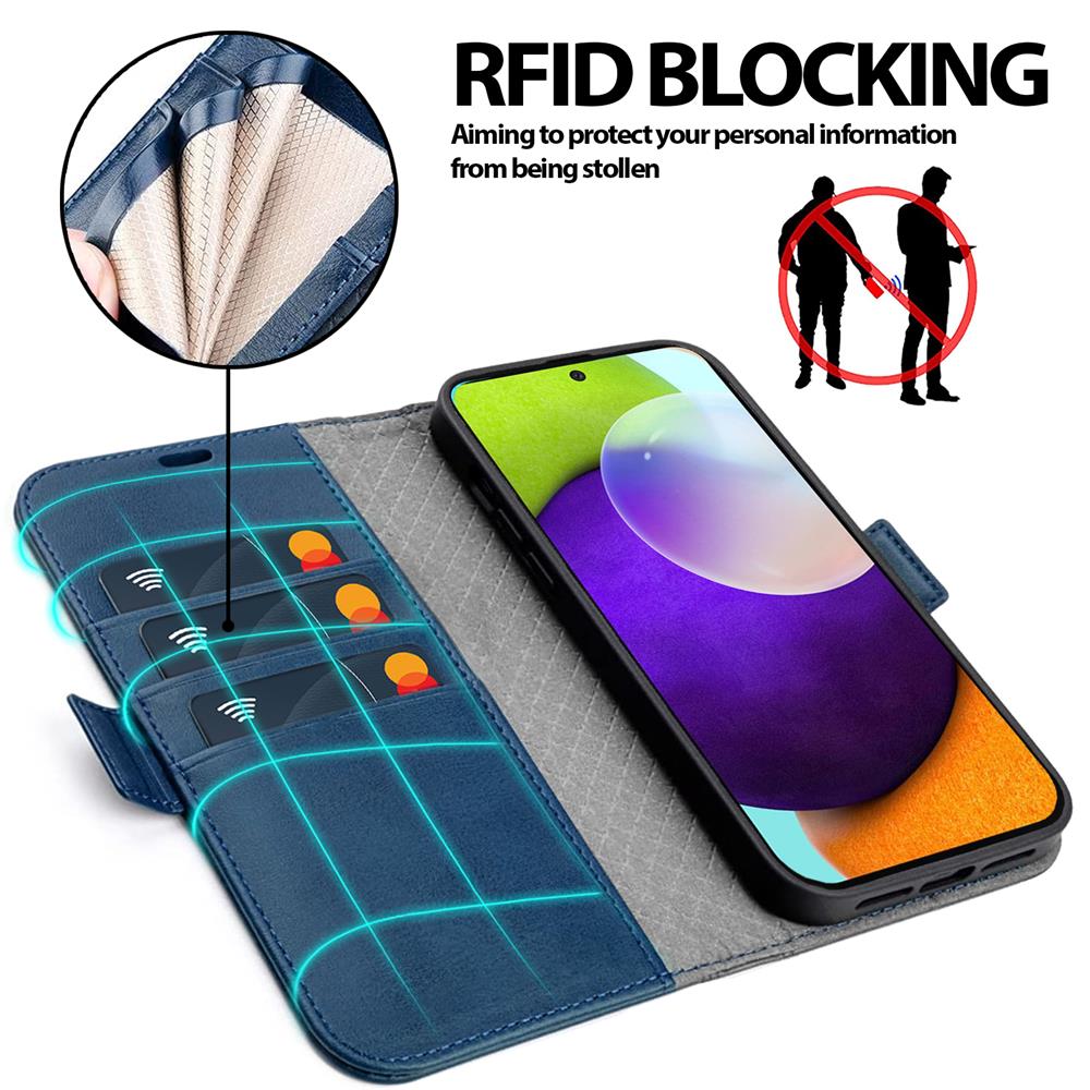 Nathy Wallet für Samsung Galaxy A52 4G/5G in Blau