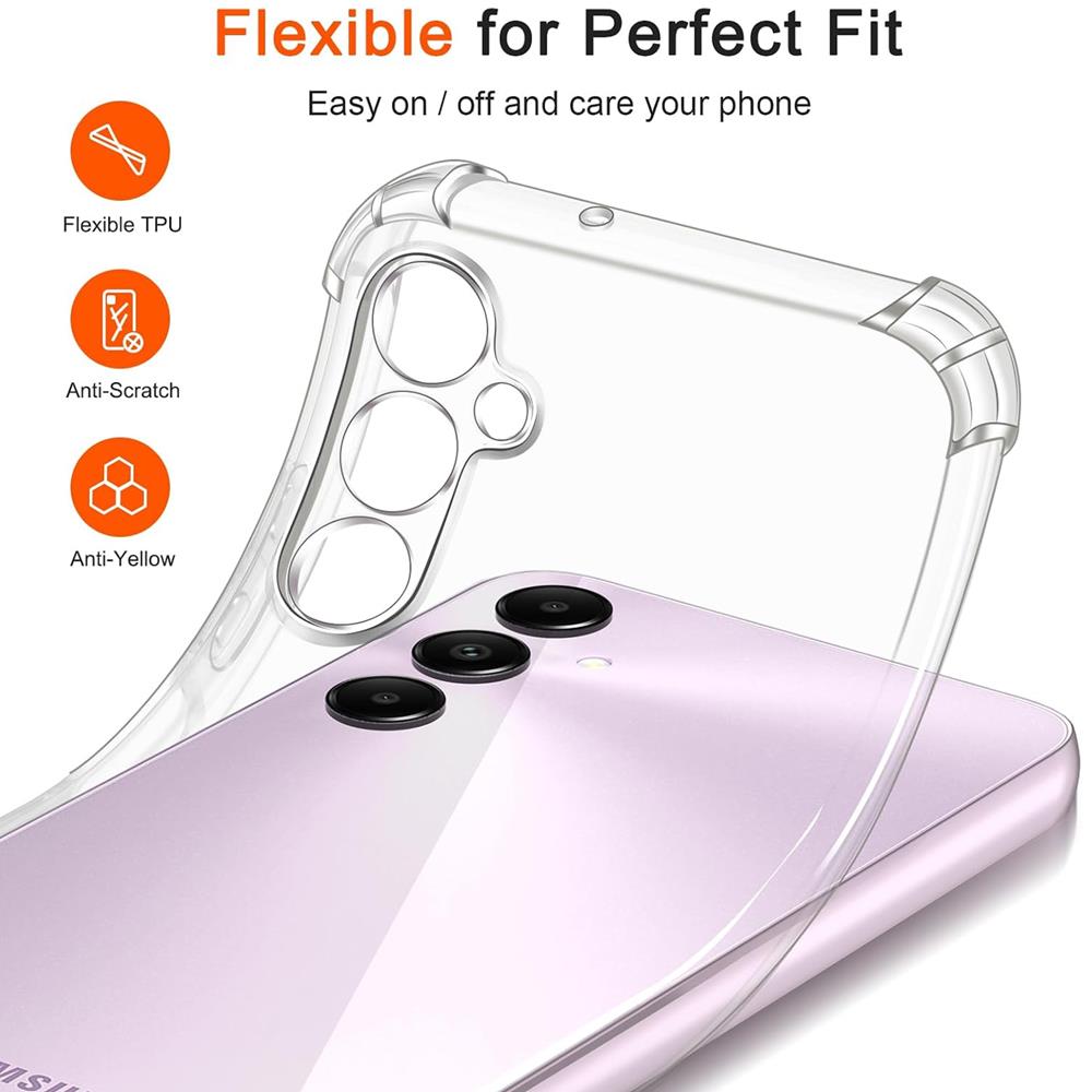 Rugged TPU für Samsung Galaxy A05s in Transparent
