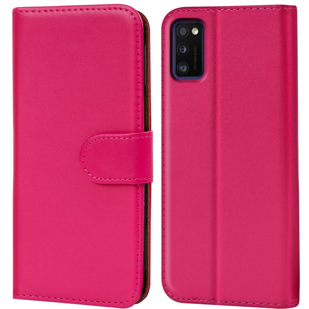 Basic Wallet für Samsung Galaxy A03s in Pink