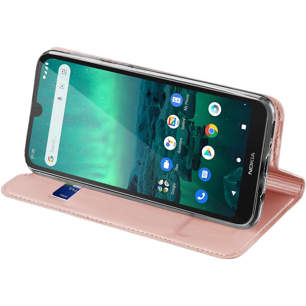 Electroplated Flip für Nokia 2.3 in Rosegold