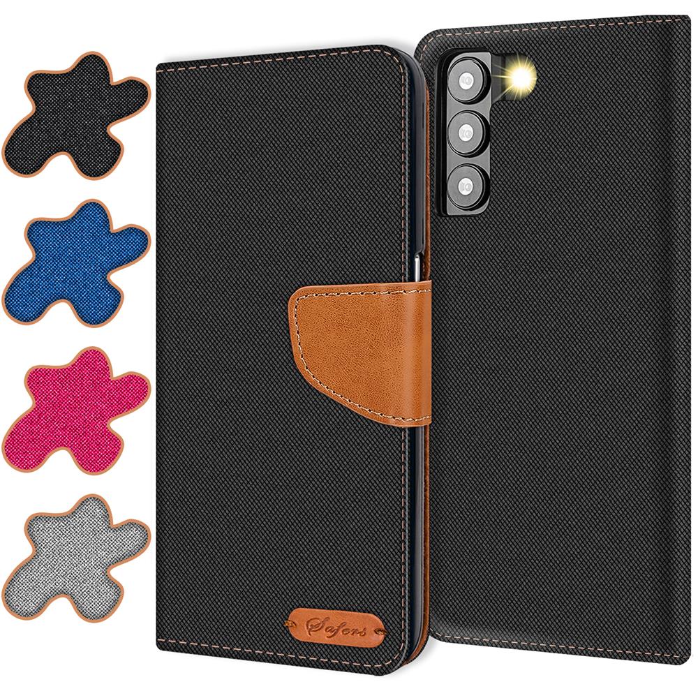 Textil Wallet für Samsung Galaxy S23 Plus