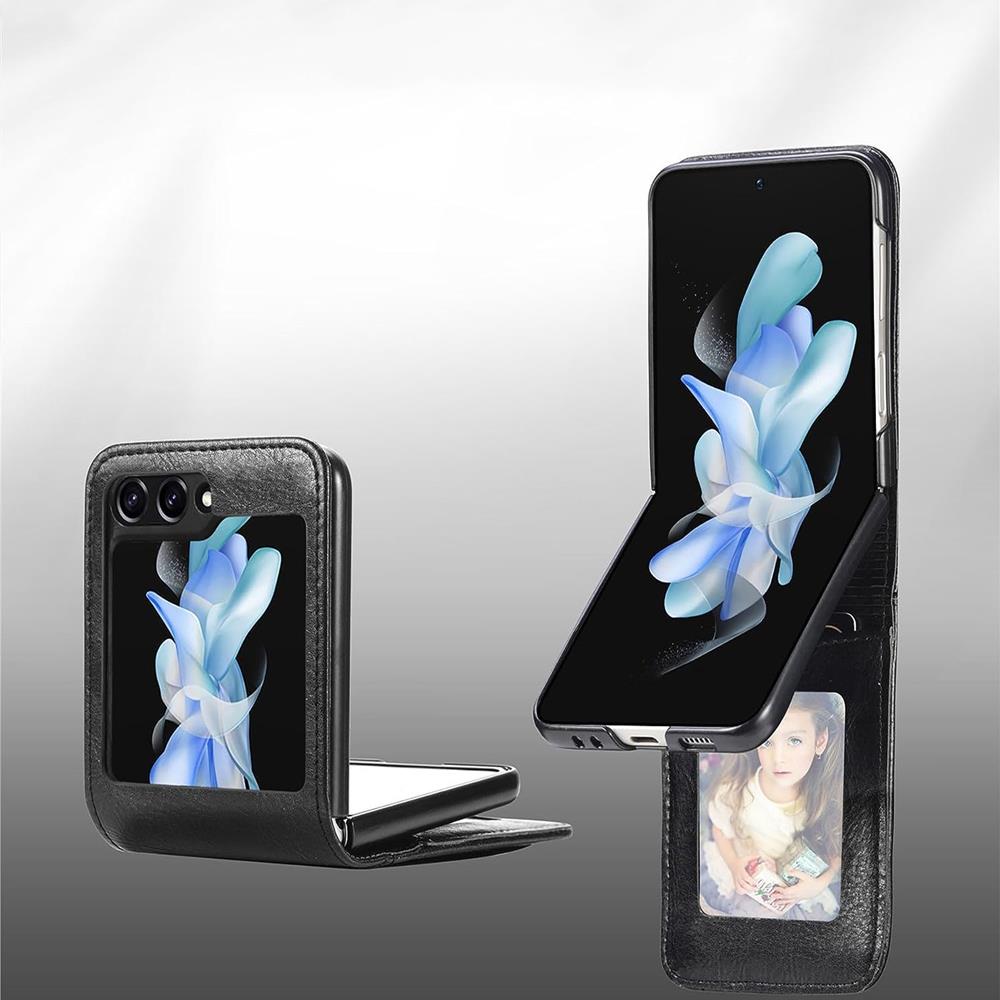 Basic Flip für Samsung Galaxy Z FLIP 6 in Schwarz