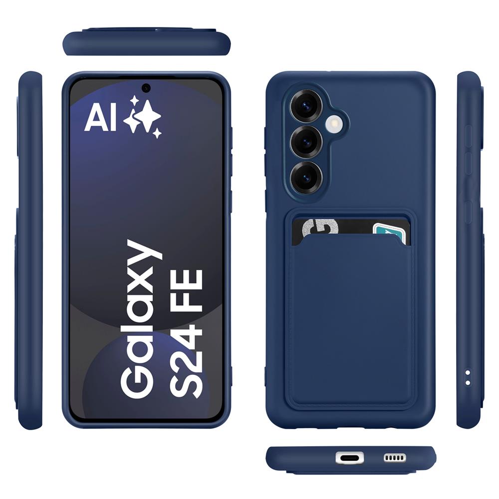 Card Case für Samsung Galaxy S24 FE in Blau