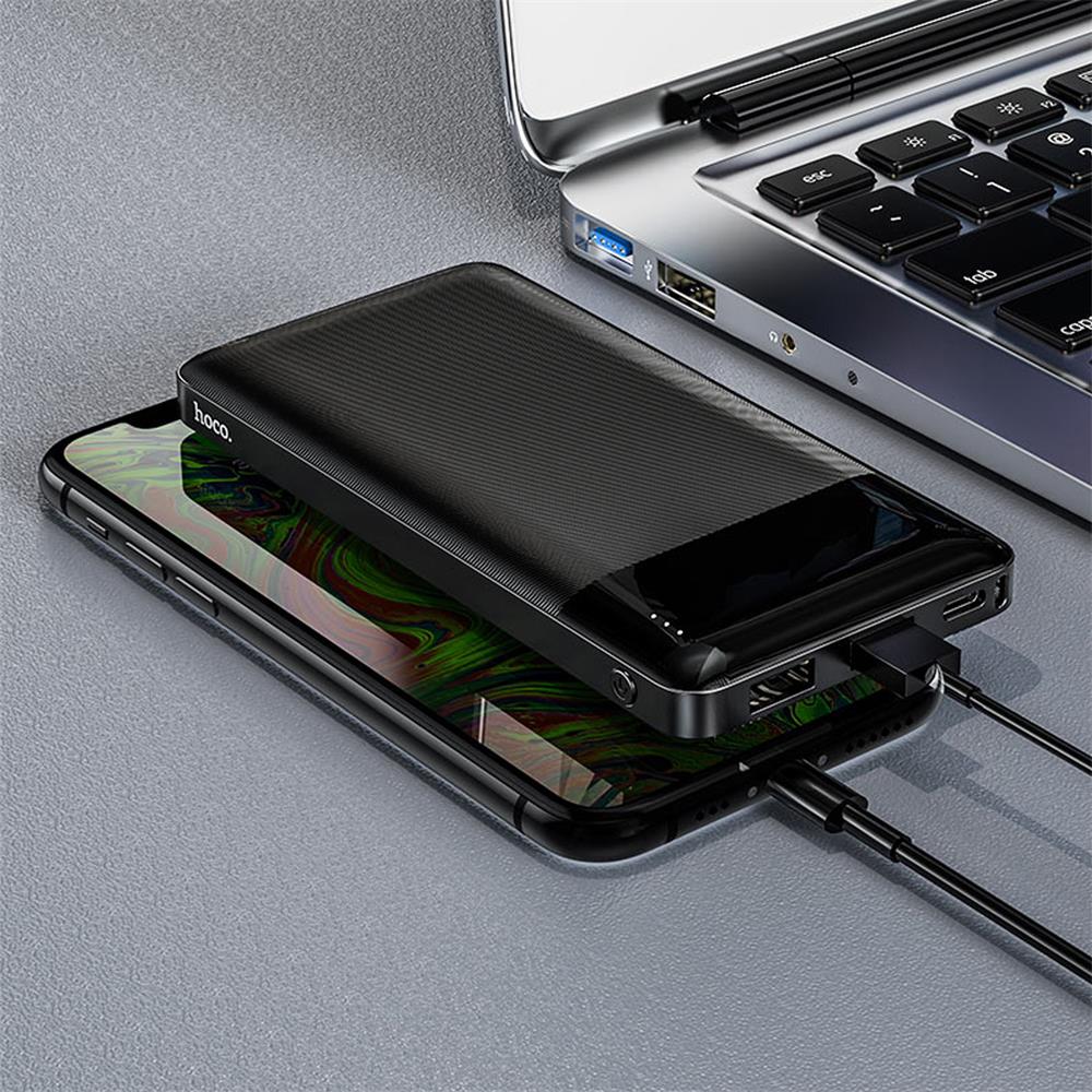 Power Bank - Hoco - J72 - 10000 mAh in Schwarz