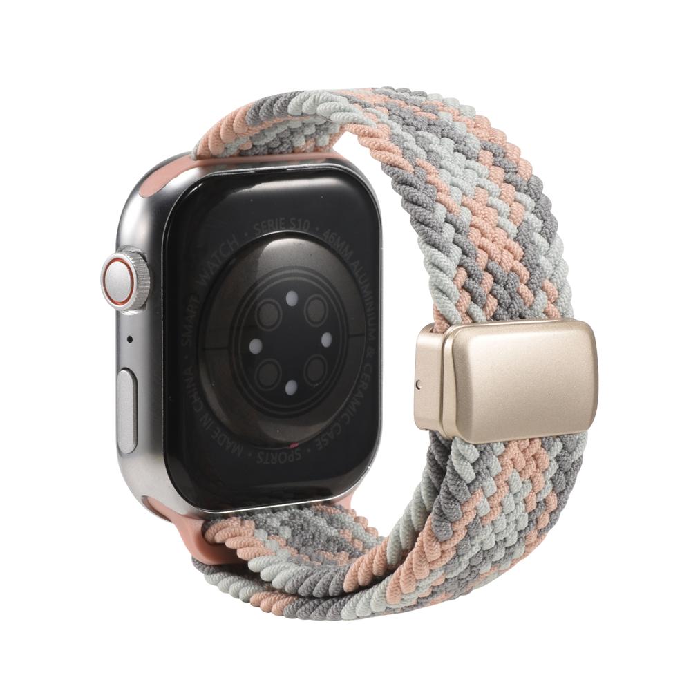 Loop Nylonarmband für Apple Watch 1-11/SE1-3/Ultra1-3 - 42/44/45/49mm in Pastellmix - Universal