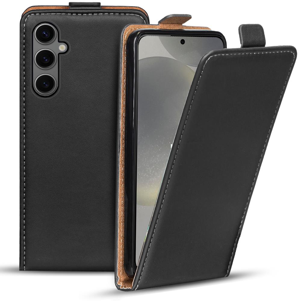 Basic Flip für Samsung Galaxy S24 FE in Schwarz