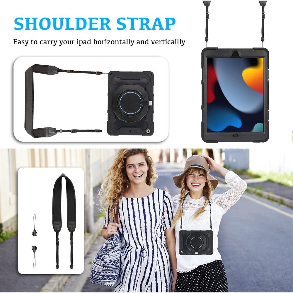 Armor Case für Apple iPad Pro 12.9 2018/2020/2021 in Schwarz