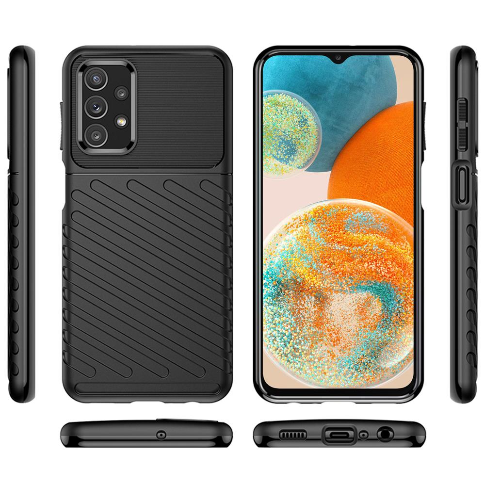 Thunder Case für Samsung Galaxy A23 5G in Schwarz