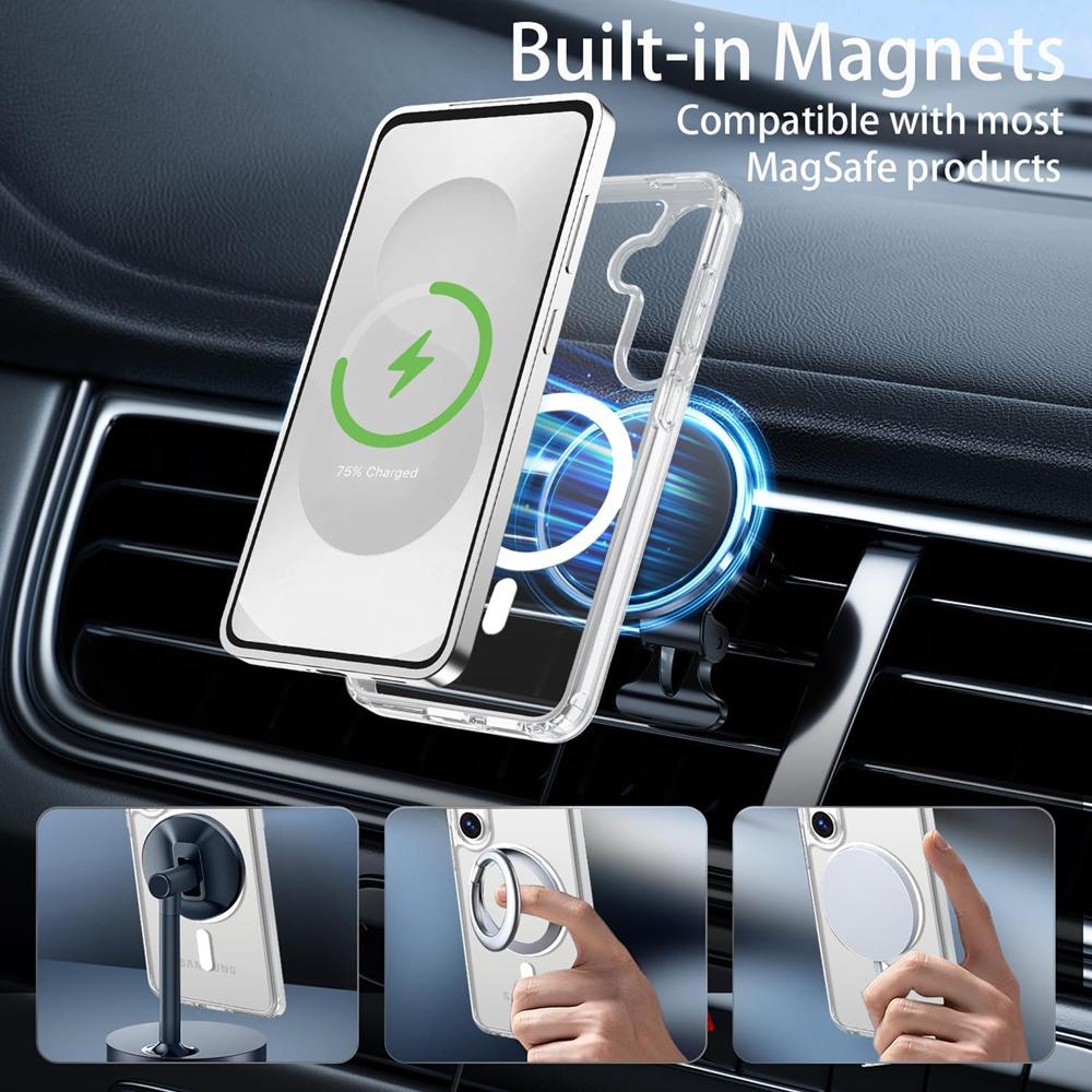 Magsafe TPU Case für Samsung Galaxy S26 Plus in Transparent