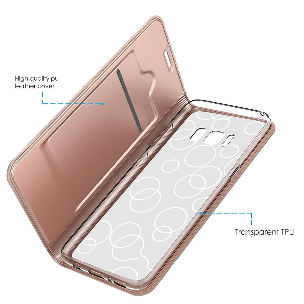 Electroplated Flip für Samsung Galaxy S8 Plus in Rosegold