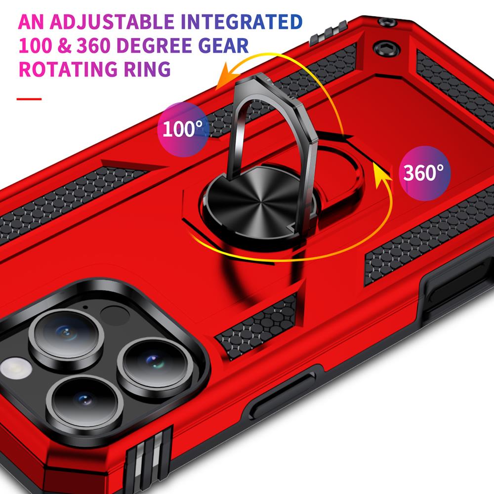 Army Case für Apple iPhone 16 Pro Max in Rot