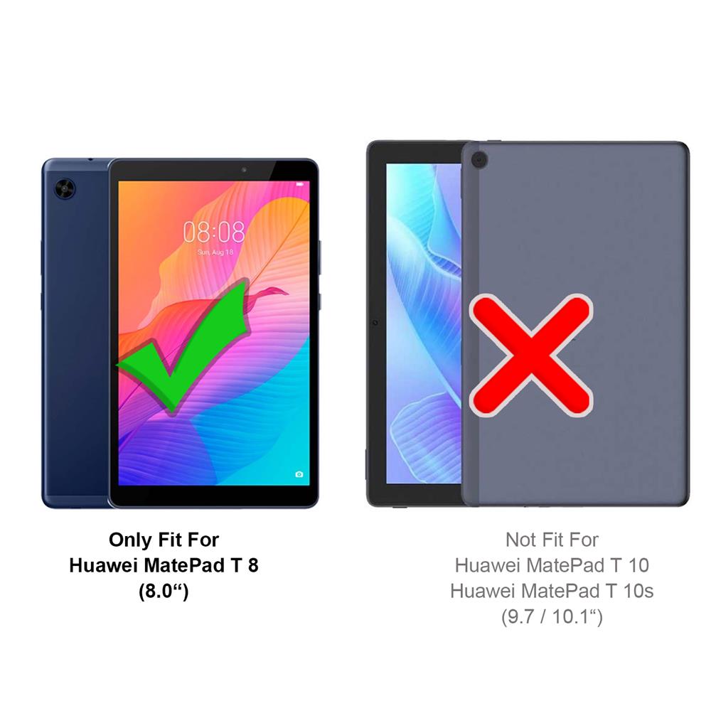 Texture Case für Huawei MatePad T 8 in Grau
