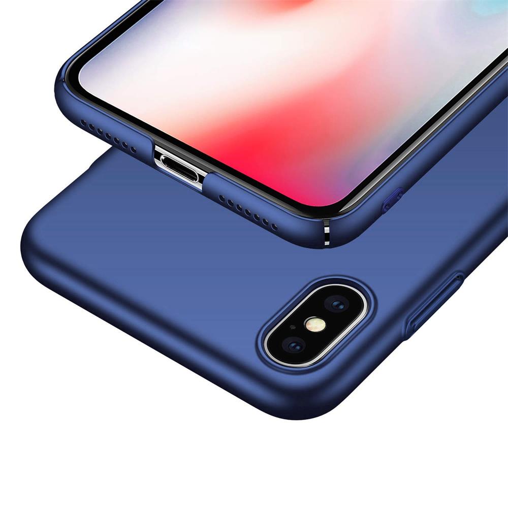 Classic Plain für Apple iPhone XS Max in Blau