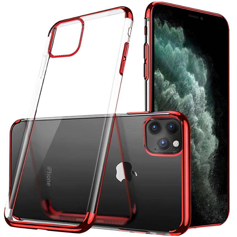 Zero Edge Color für Apple iPhone 11 Pro Max in Rot