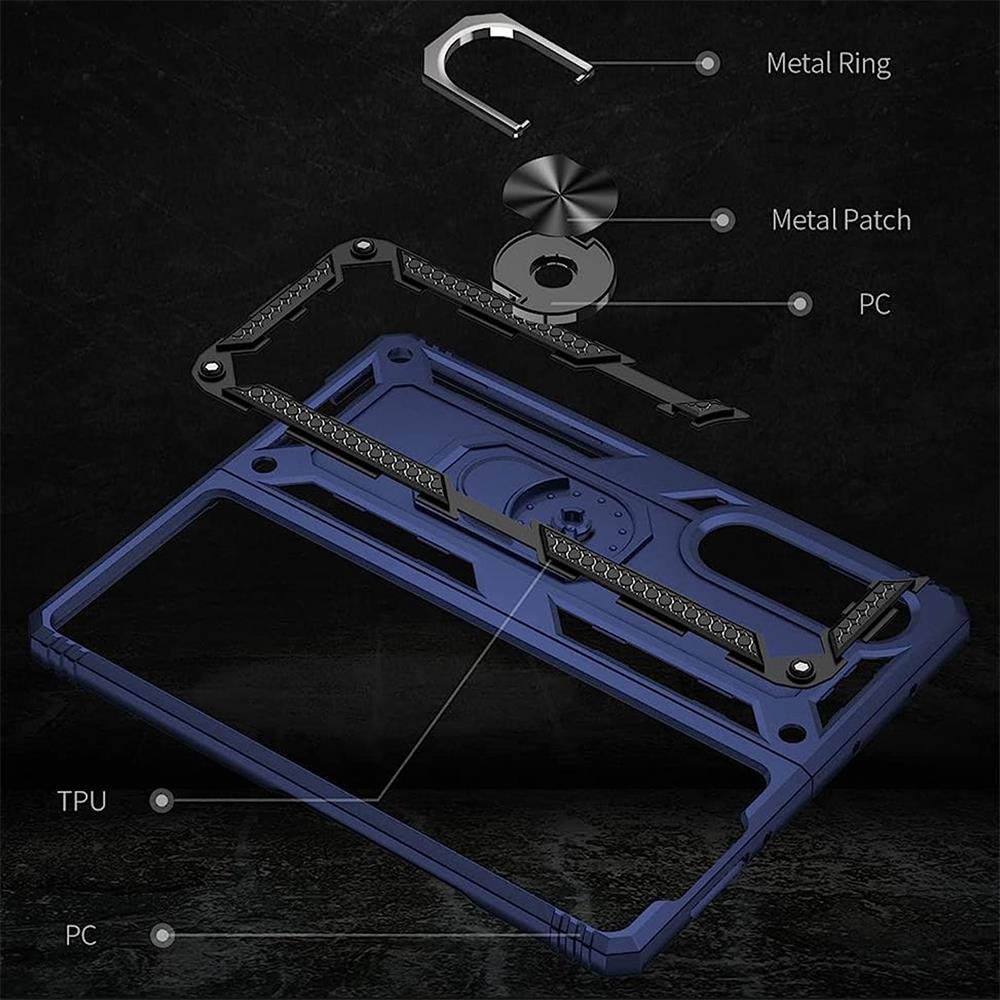 Army Case für Samsung Galaxy Z Fold 4 in Blau