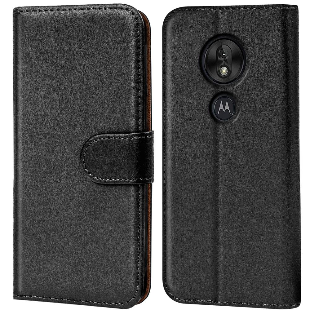 Basic Wallet für Motorola Moto G7 Play in Schwarz