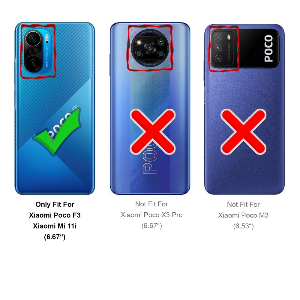 Glas 2in1 für Xiaomi Poco F3 / Mi 11i