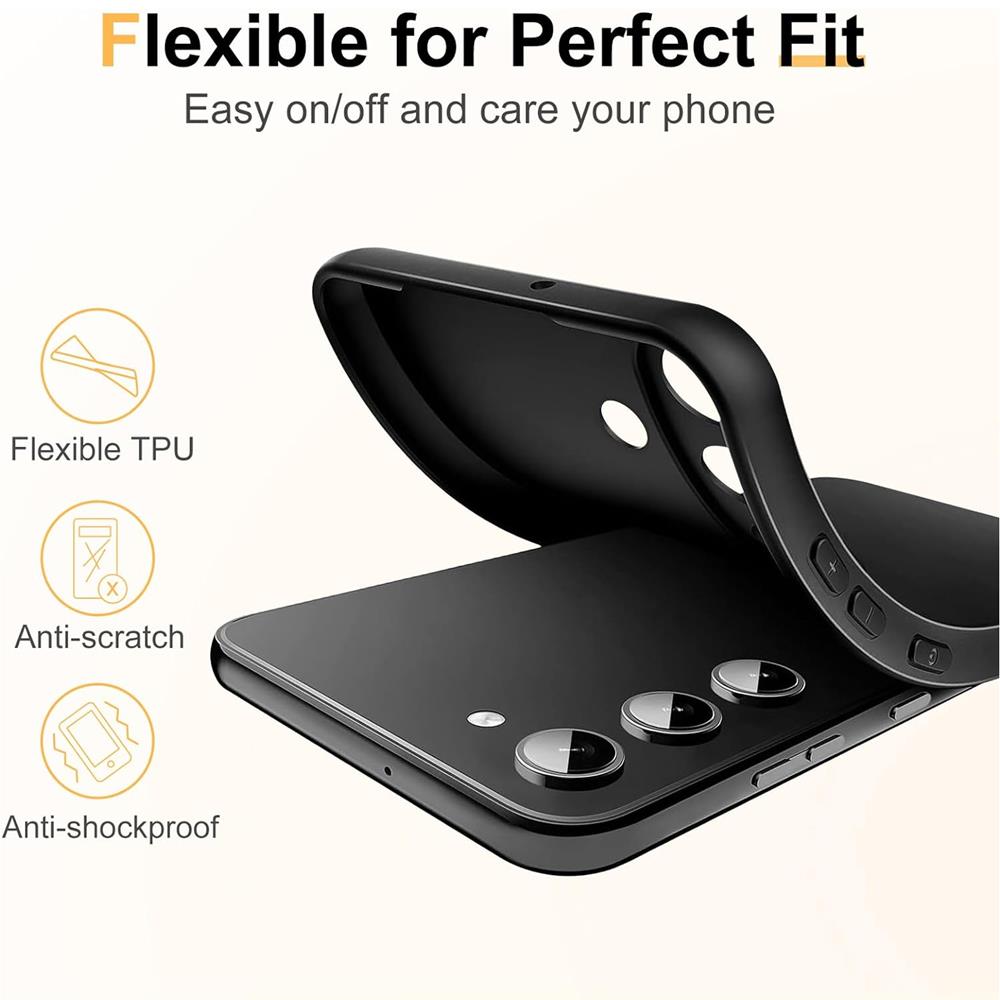 Classic TPU für Samsung Galaxy S24 FE in Schwarz