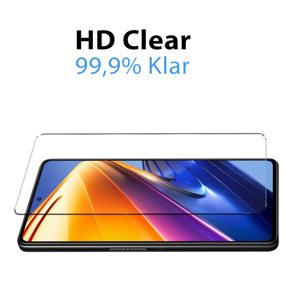 4in1 Glas Set für Xiaomi Poco F4 GT