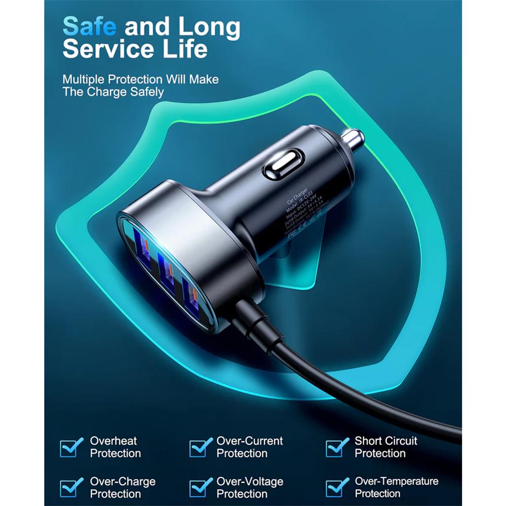 Joyroom Kfz-Ladegerät - JR-CL03 in Schwarz