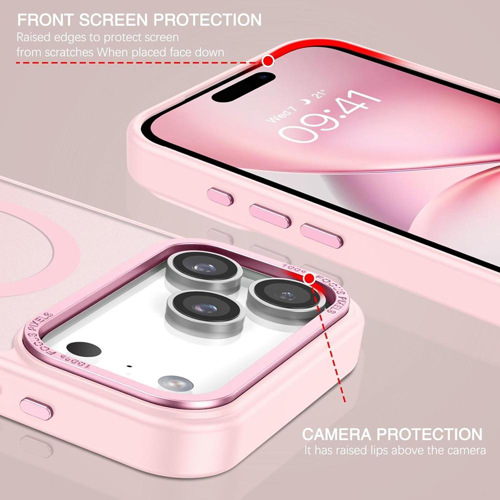 Frame Case für Apple iPhone Air in Rosa
