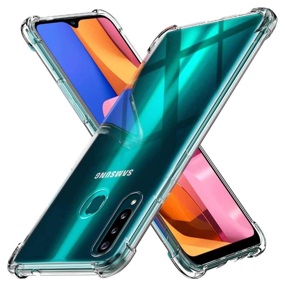Rugged TPU für Samsung Galaxy A20s in Transparent