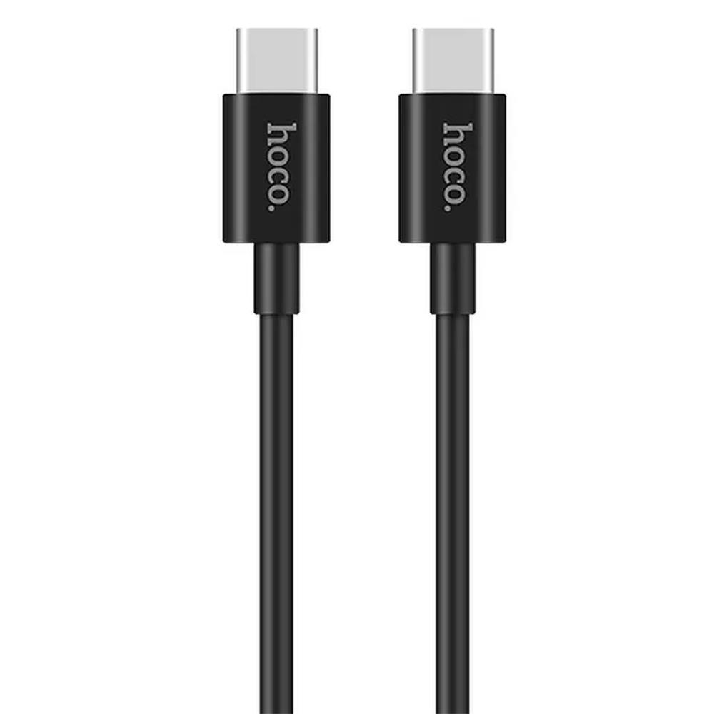 Hoco USB Kabel - X23 Typ C auf Typ C in Schwarz