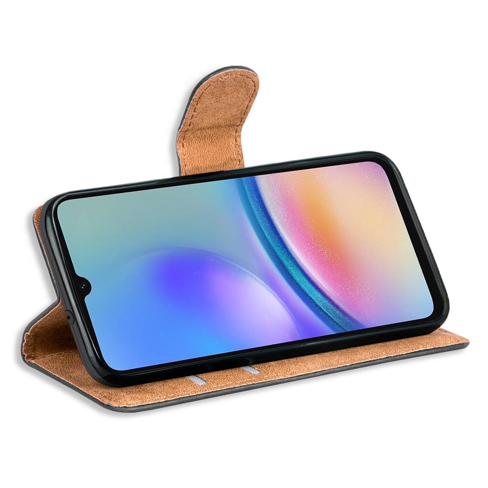 Basic Wallet für Samsung Galaxy A25 5G in Schwarz
