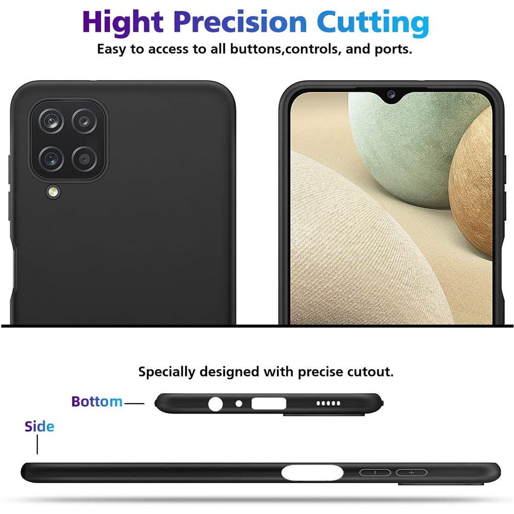 Classic TPU für Samsung Galaxy A12 / M12 in Schwarz