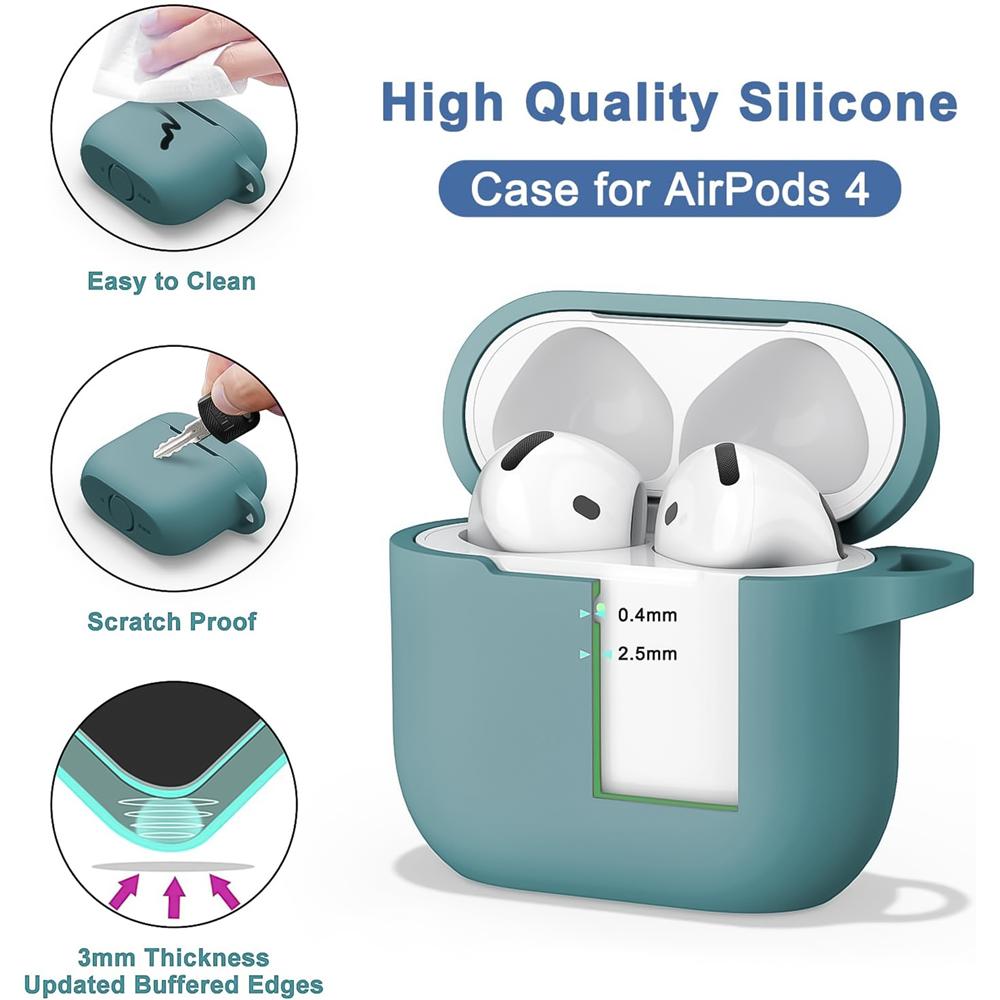 AirPods Simple - AirPods 4 in Dunkel Grün