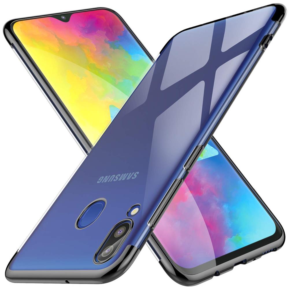 Zero Edge Color für Samsung Galaxy M20 in Schwarz