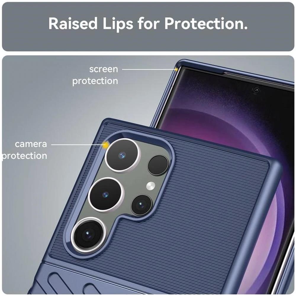 Thunder Case für Samsung Galaxy S24 Ultra in Blau