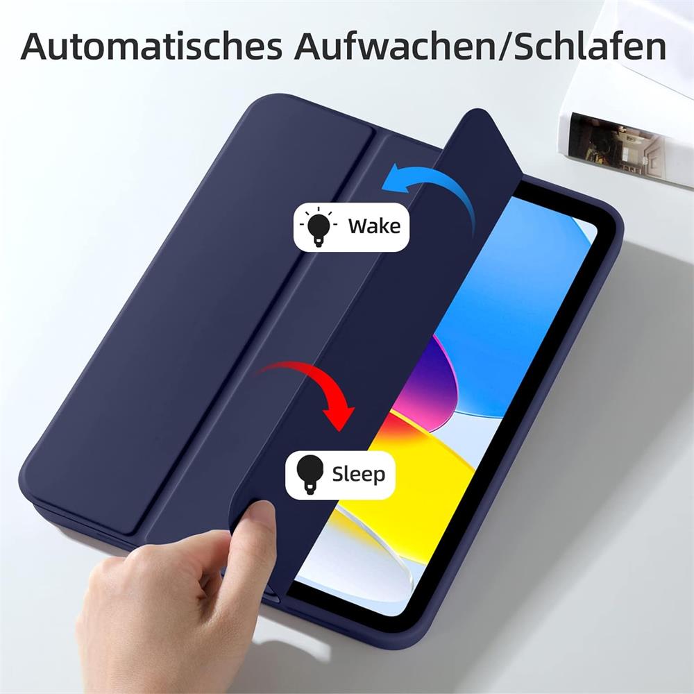 Smart Cover für Apple iPad 10.2 2019 in Dunkelblau Smart Cover für Apple iPad Pro 13 2024 in Dunkelblau
