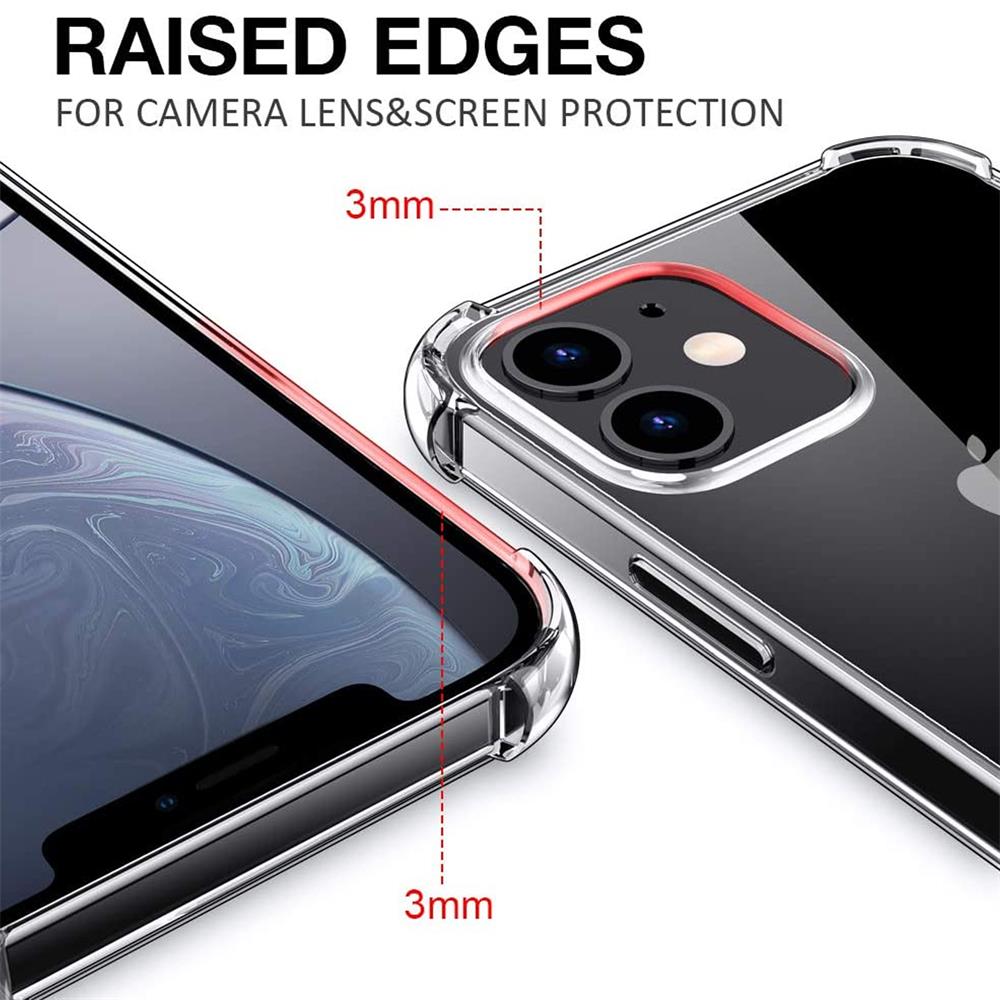 Rugged TPU für Apple iPhone 12 Pro Max in Transparent