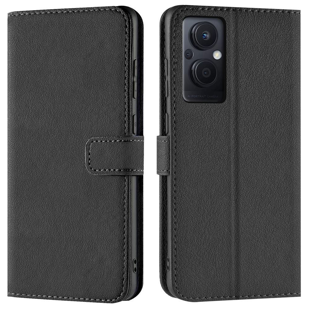 Basic Wallet für OPPO Reno8 Lite 5G in Schwarz
