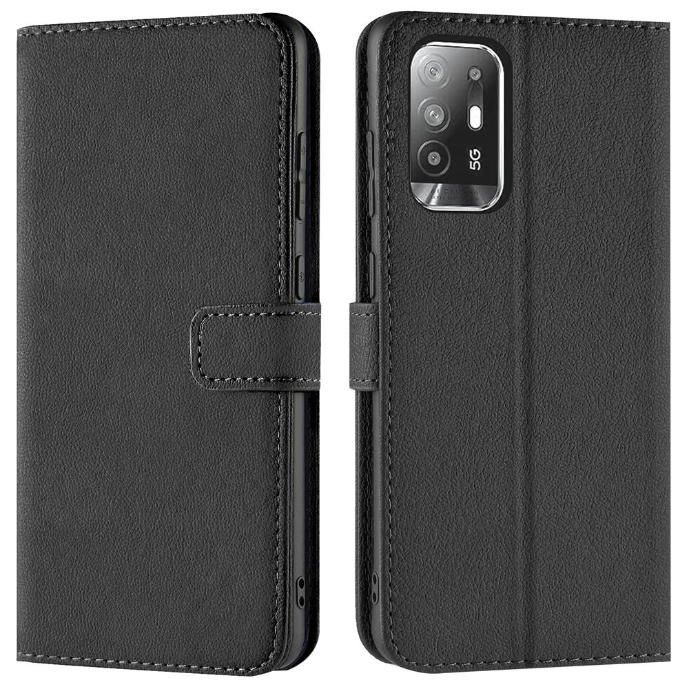 Basic Wallet für OPPO A94 5G in Schwarz