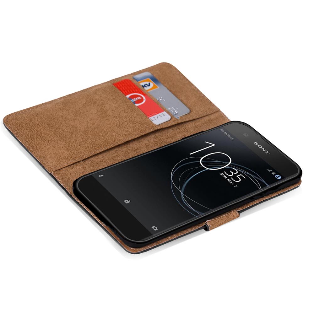 Basic Wallet für Sony Xperia XA1 Ultra in Schwarz