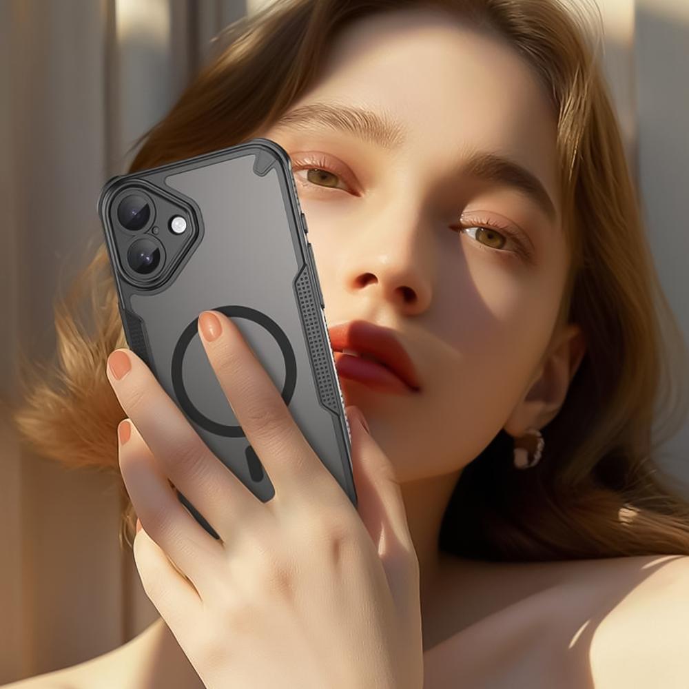 Defender Case für Apple iPhone 16 in Schwarz