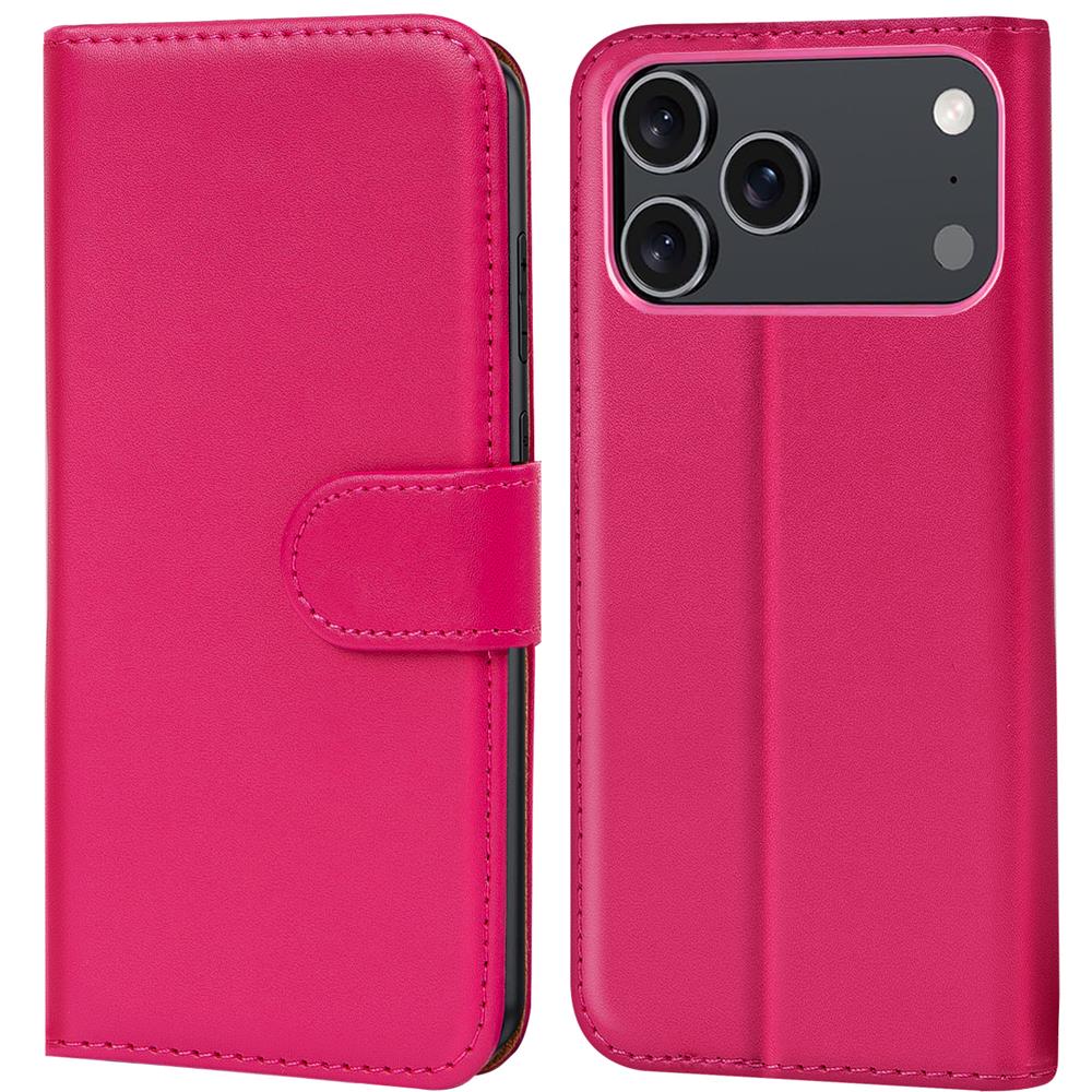 Basic Wallet für Apple iPhone 17 Pro Max in Pink